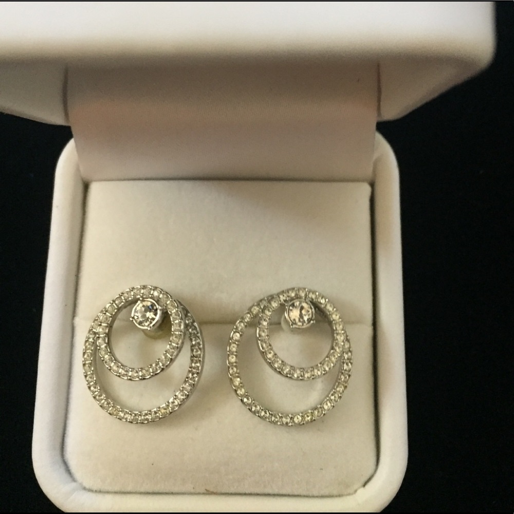 CZ earrings that you can wear 2 ways!